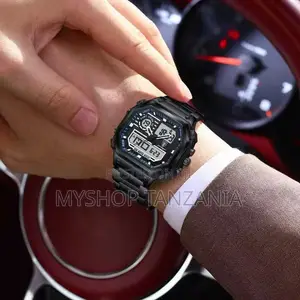 Casio AE-1200WH-1A Watch Features a Distinctive Square Black