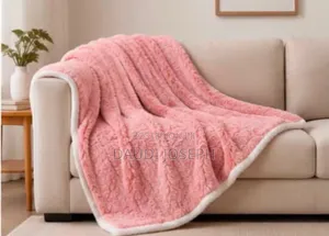 Soft Blanket Double Layer Nzuri Azitoi Manyoya Size 8/8