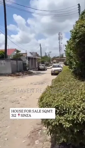 3bdrm House in Sinza for sale