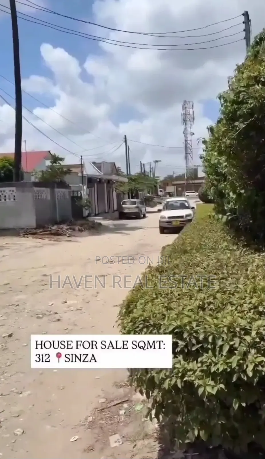 3bdrm House in Sinza for sale