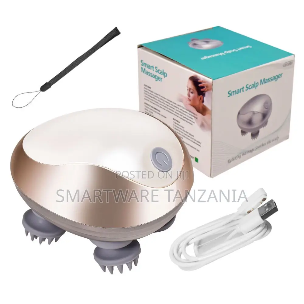 Smart Scalp With USB Charging, Ergonomic Design, Portable Use