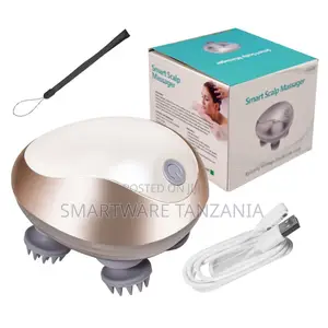Smart Scalp With USB Charging, Ergonomic Design, Portable Use