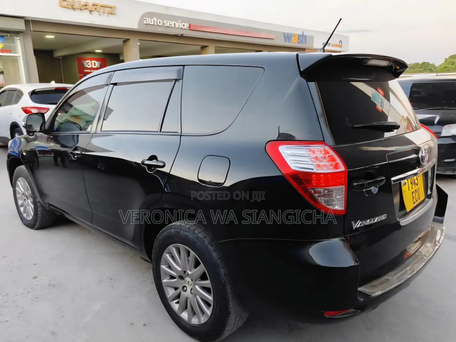 Toyota Vanguard 2009 Black
