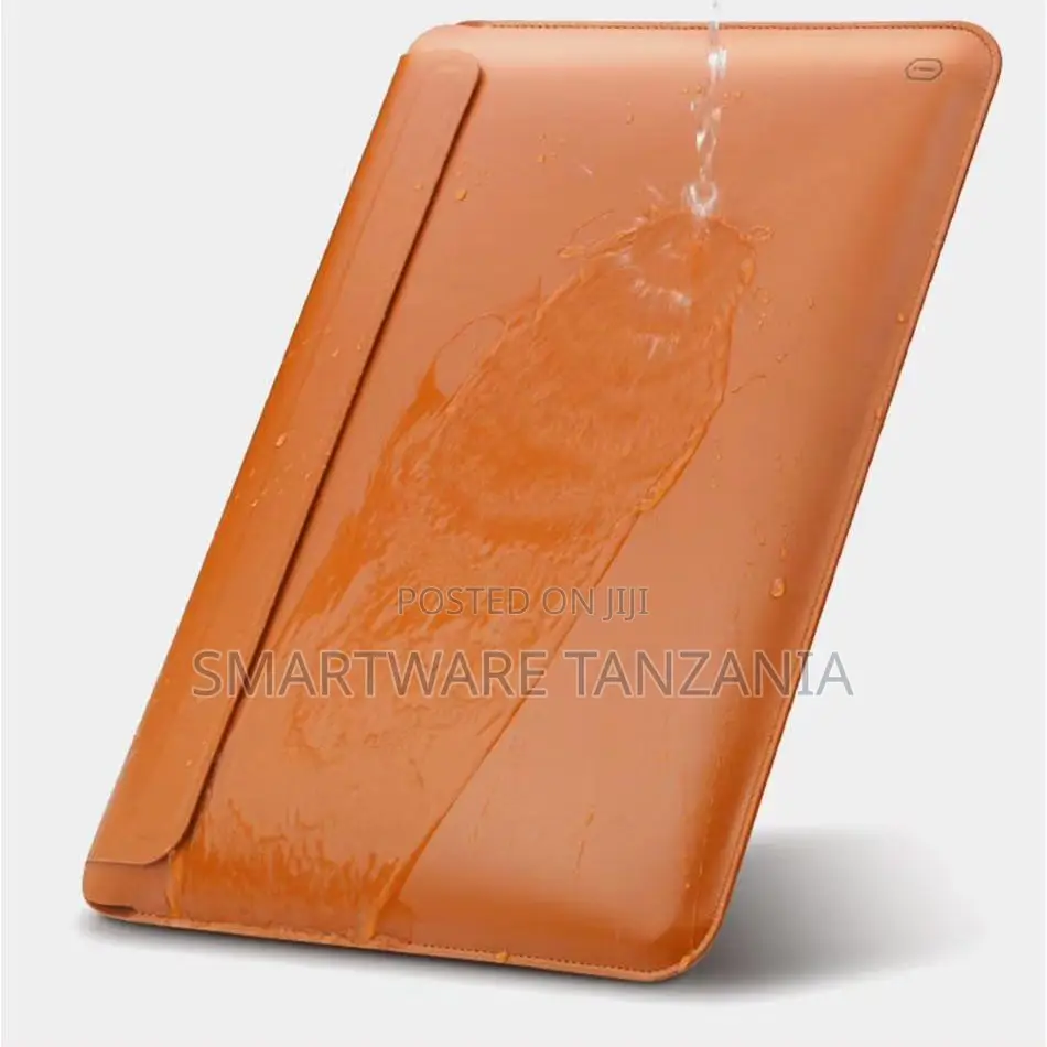 WIWU Skin Pro II Black PU Leather Sleeve for MacBook Pro 15.3 Inch
