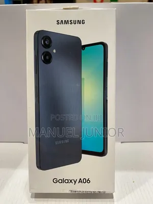 New Samsung Galaxy A06 128 GB Black
