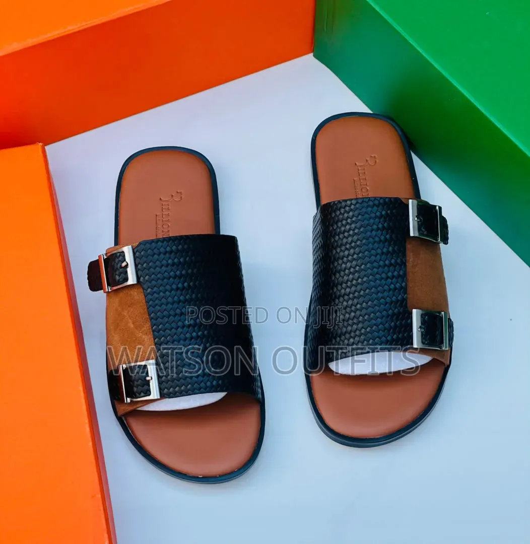 Billionaire Brand 2 Colours Men's Leather Sandals or Sendo