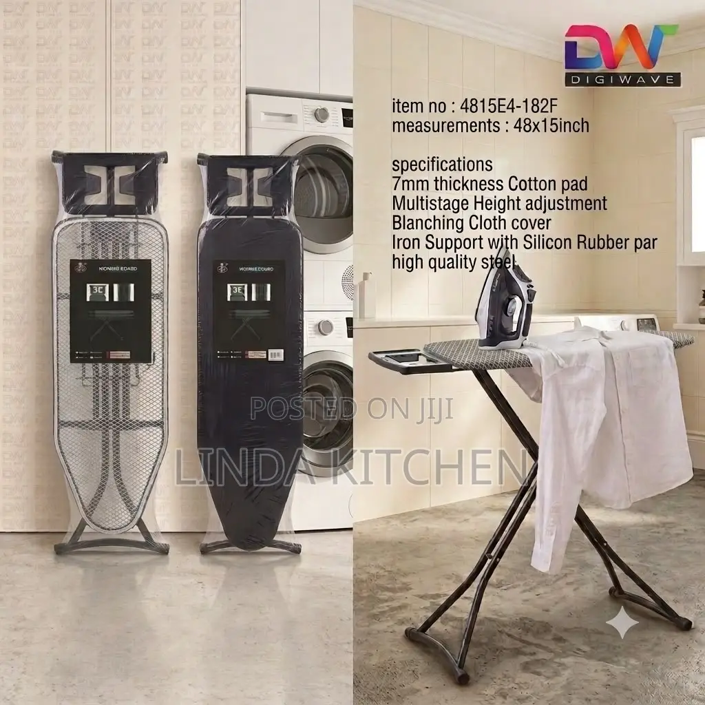 *Metal High Quality IRONING STAND Big Size : 48inch X 15inch