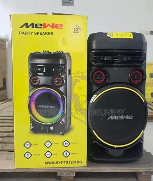 MeWe 12" Bluetooth Party Speaker (Rechargeable)