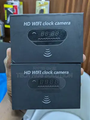 HD WiFi Clock Camera