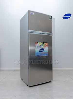 250ltrs Homebase Double Door Fridge