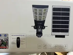 V380 Solar Security Camera With LED Floodlights