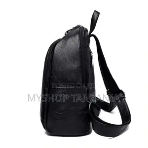 Black Kangaroo Branded Backpack