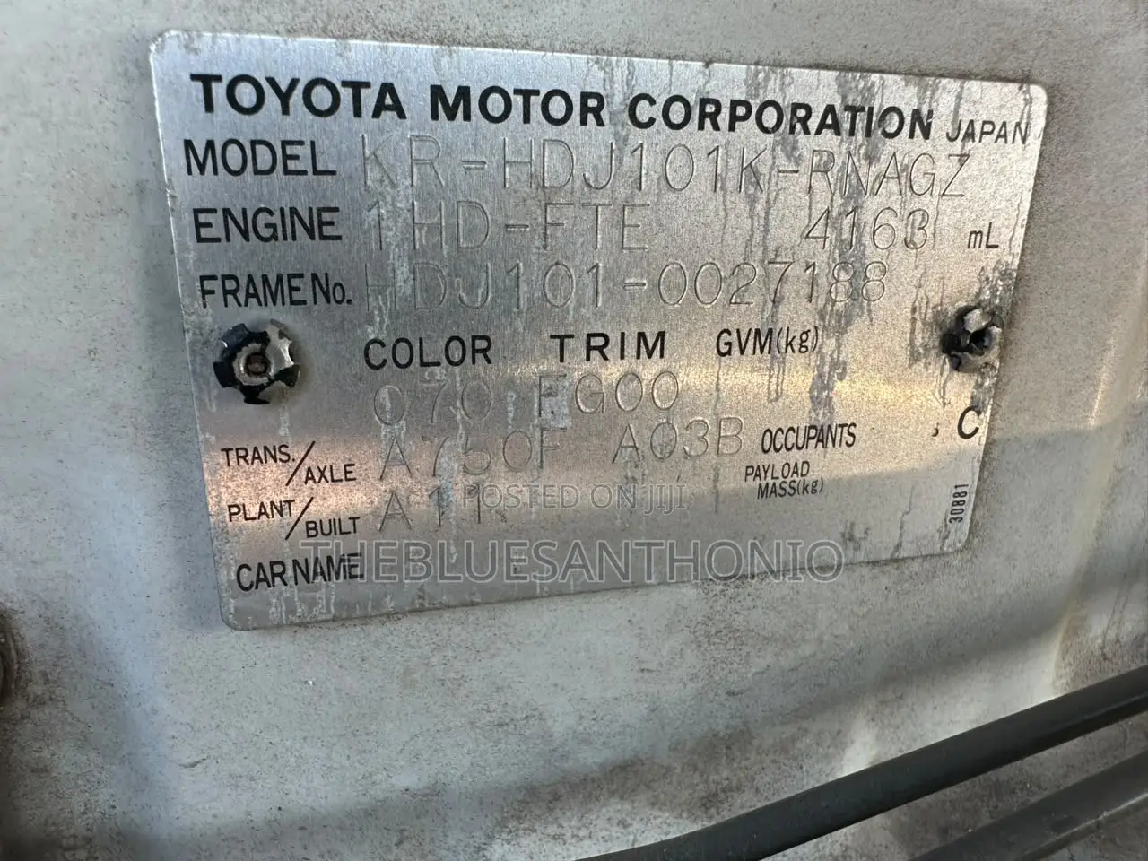 Toyota Land Cruiser 2004 White