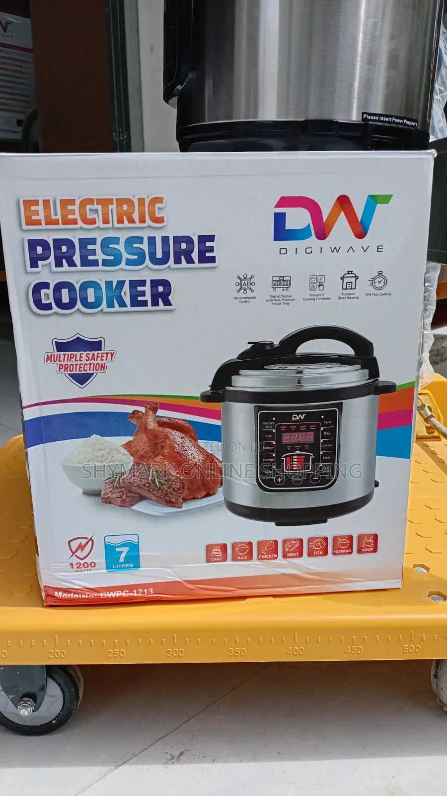 Digiwave Electric Pressure Cooker 7L