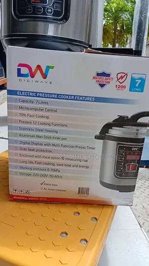 Digiwave Electric Pressure Cooker 7L