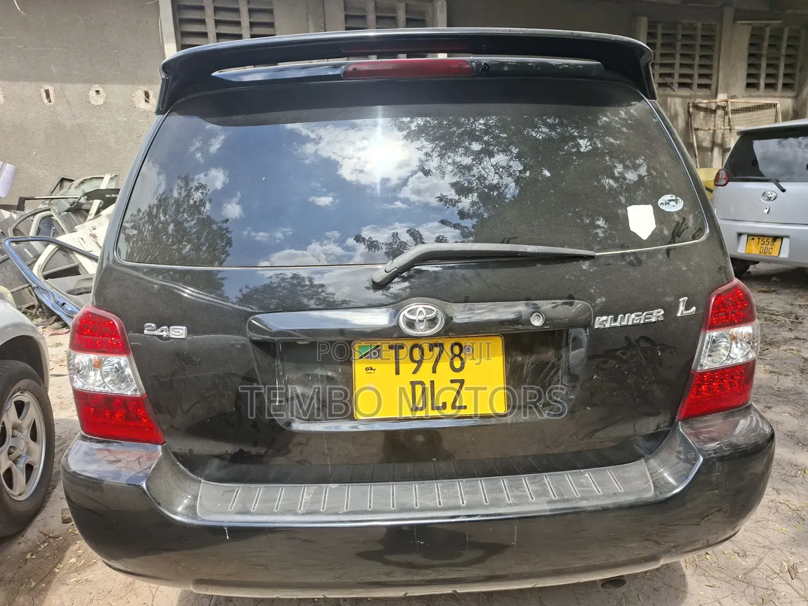 Toyota Kluger 2004 Black