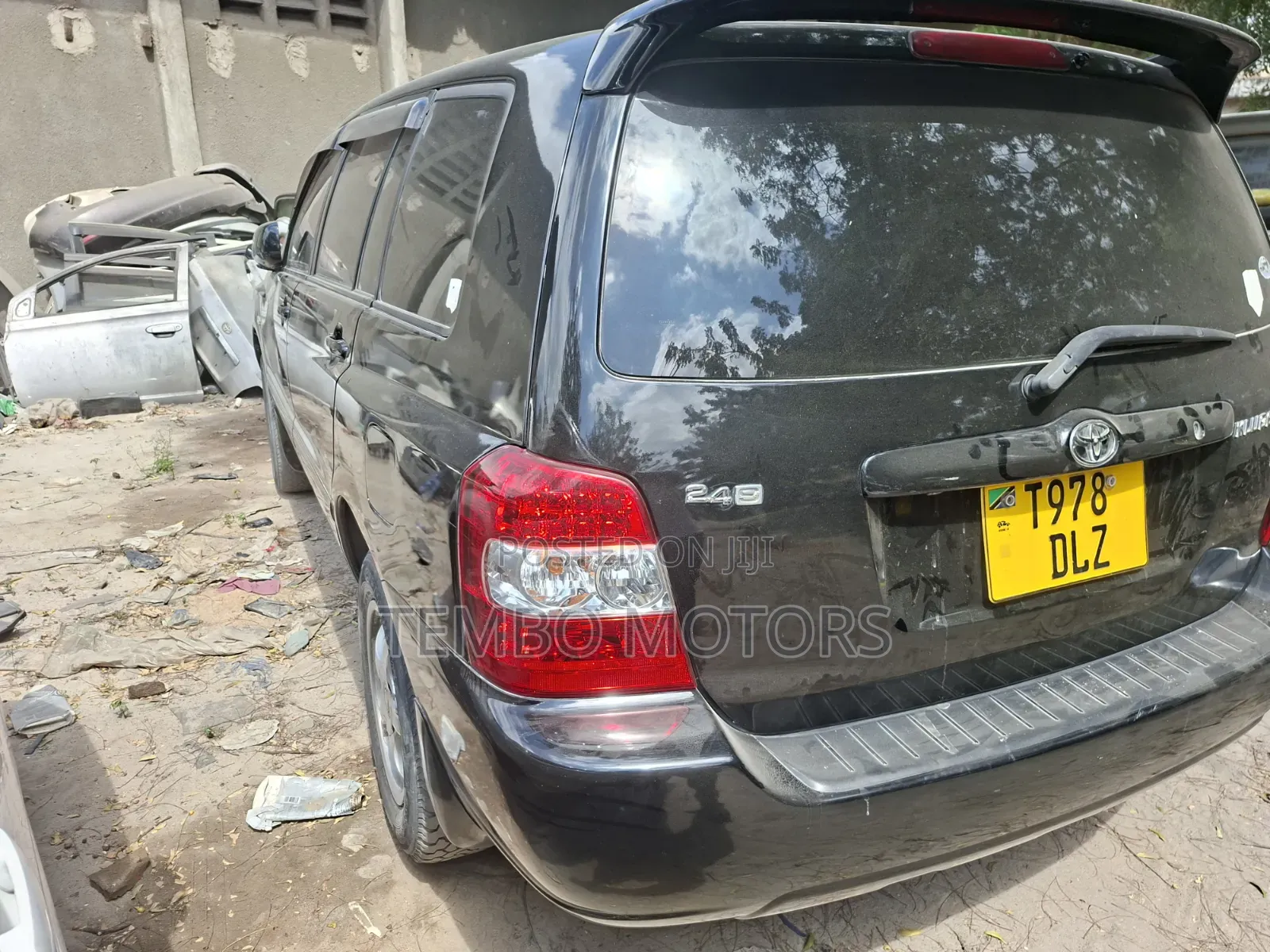 Toyota Kluger 2004 Black