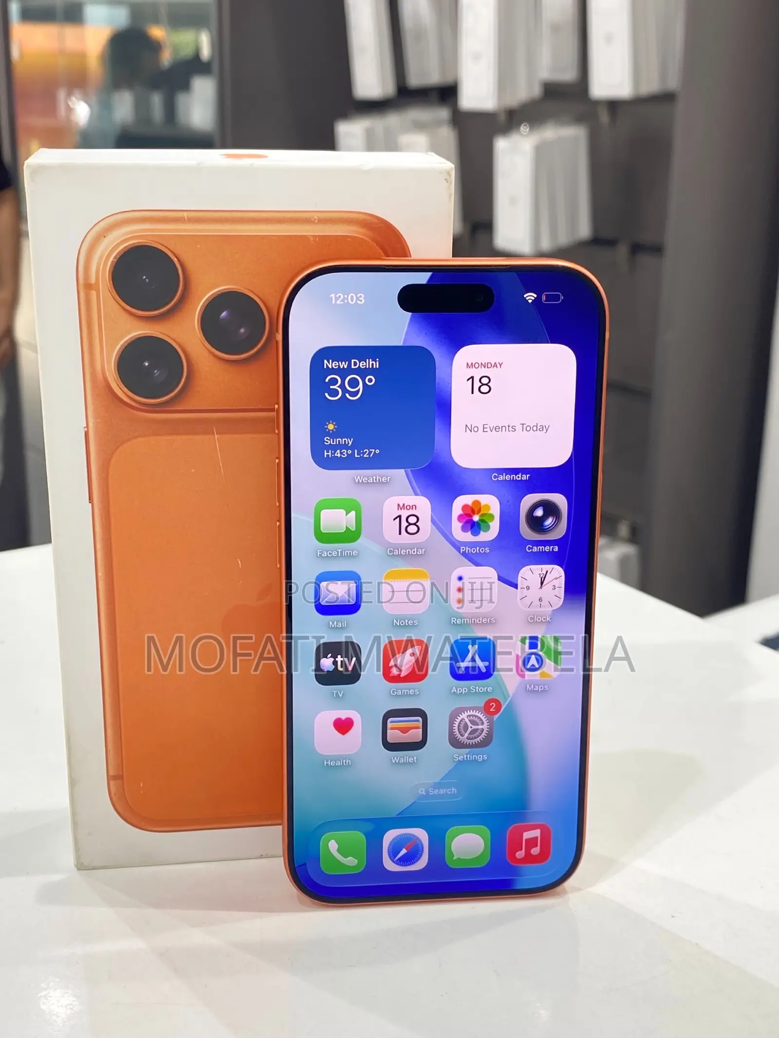 New Apple iPhone 17 Pro Max 256 GB Orange