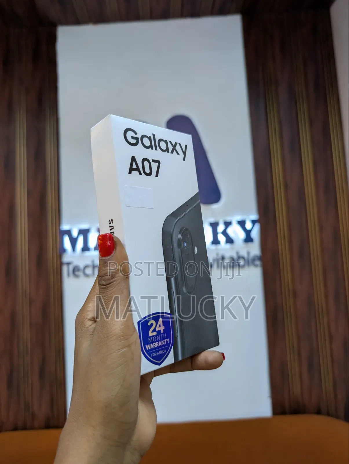 New Samsung Galaxy A07 128 GB White
