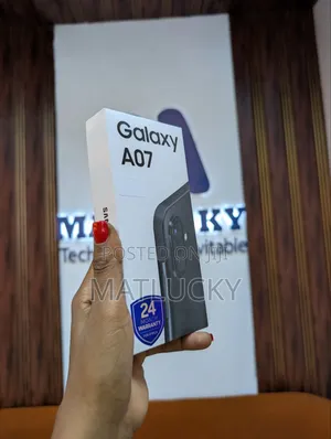 New Samsung Galaxy A07 128 GB White