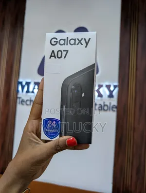 New Samsung Galaxy A07 128 GB White