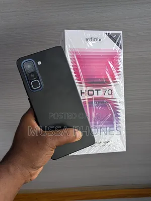 New Infinix Hot 70 256 GB Black