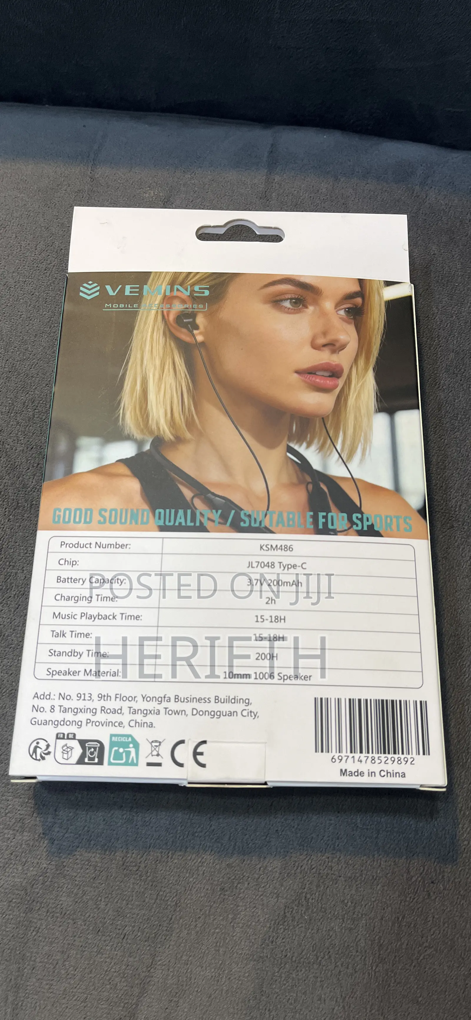 Wireless Bluetooth Neckband Earphones