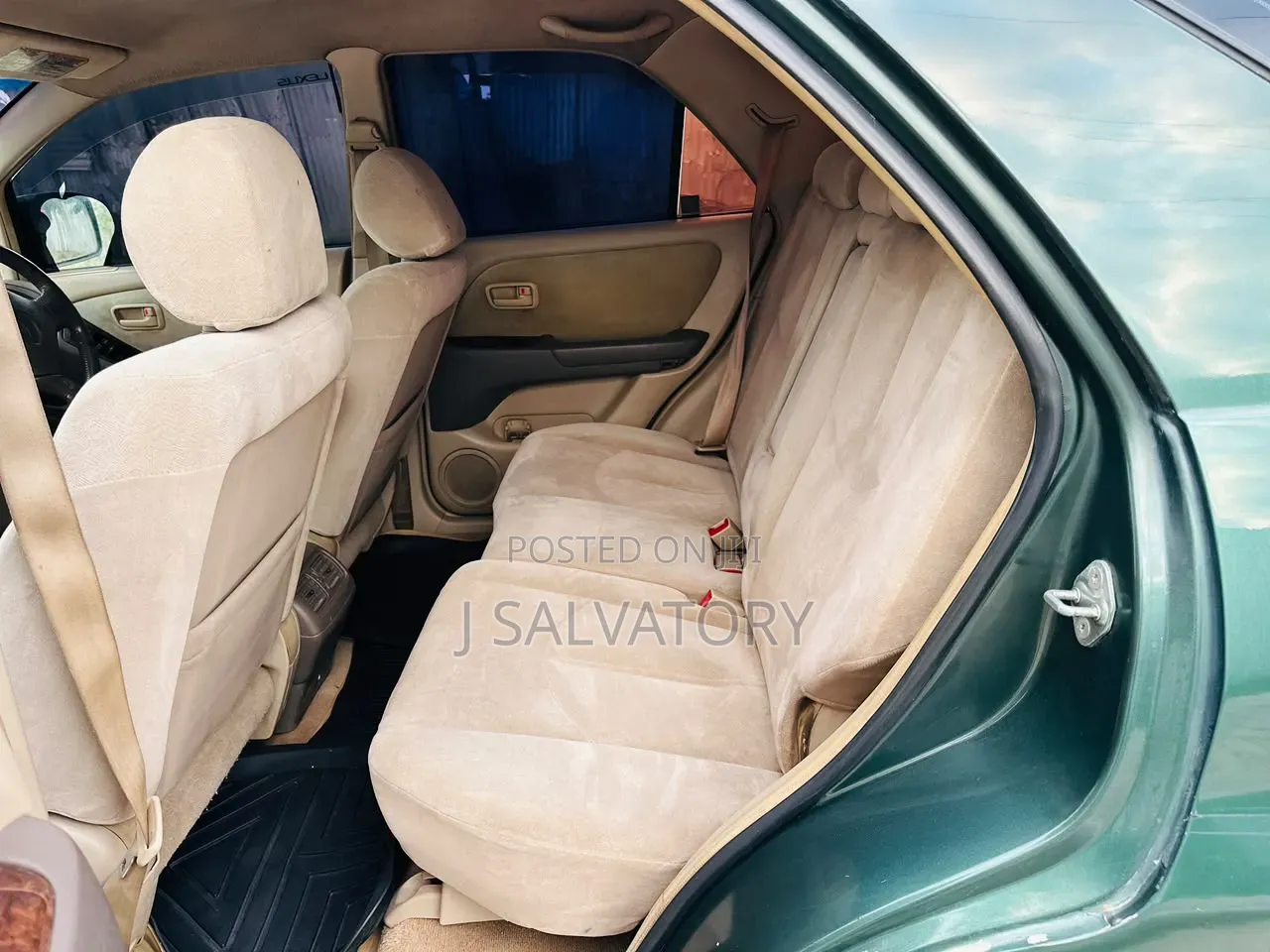 Toyota Harrier 2001 Green