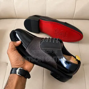 De' Rossi Brand Men's Leather Shoes Single or 1 Colour Leather Shoes