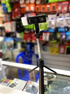 R1s Portable Bluetooth Selfie Stick Tripod Stand Phone Holder