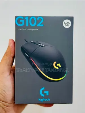 Logitech G102 LIGHTSYNC Gaming Mouse, 8000 DPI, RGB Lighting Feature