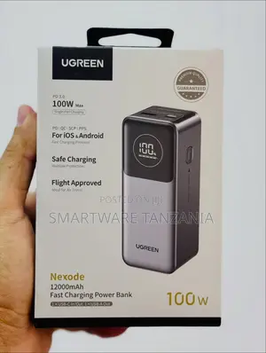 UGREEN Nexode 12000mAh Power Bank With PD 3.0, 100W Fast Charging