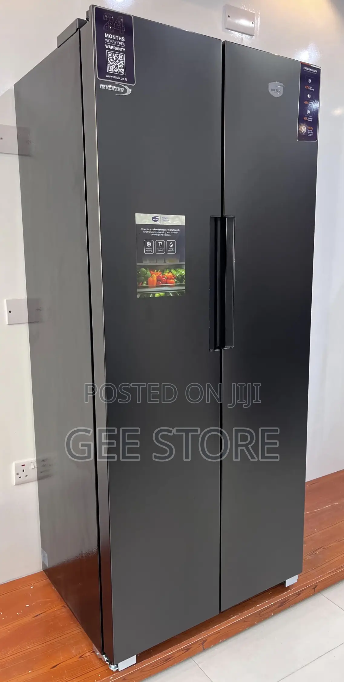 Fridge UK F195-90-3di Litres 390