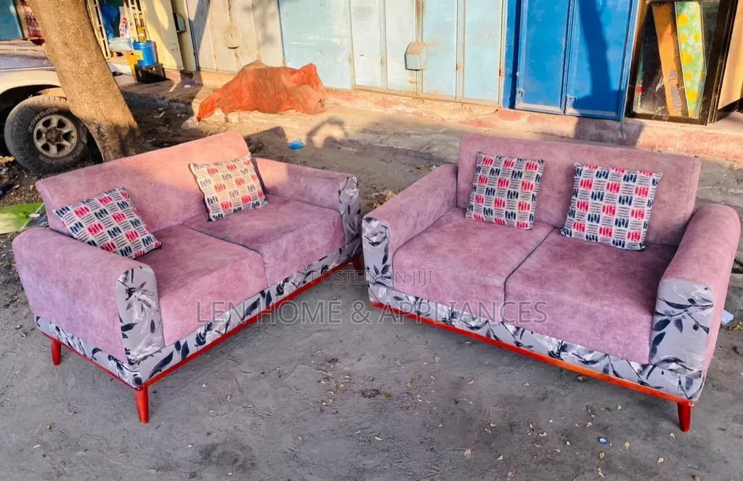Sofa Fiber Spring 2:2 Bado Kavu Sana Full Fiber