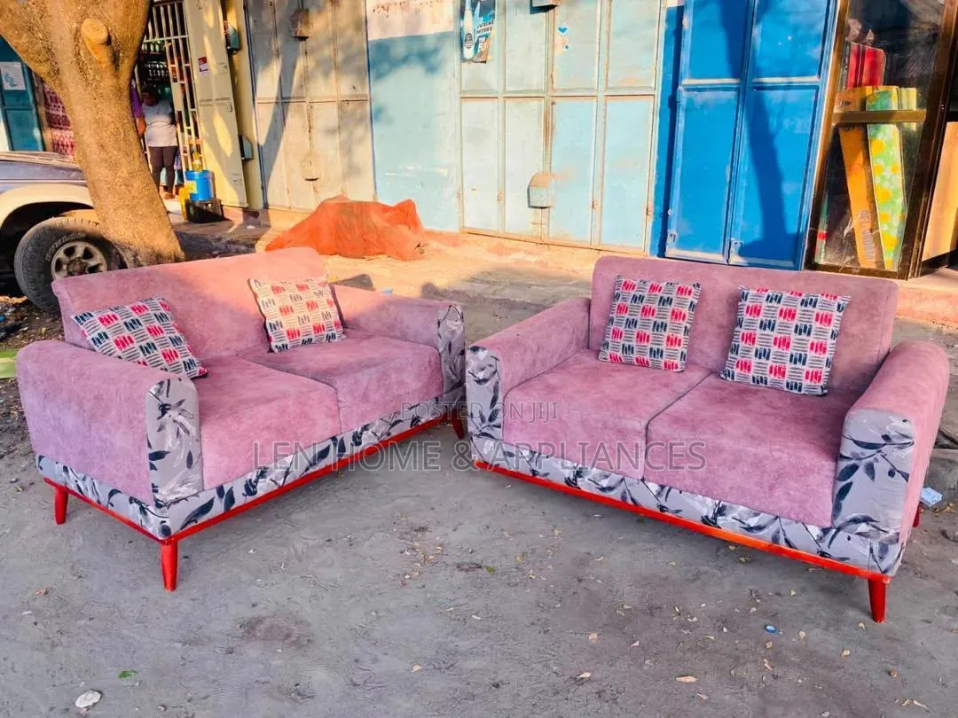 Sofa Fiber Spring 2:2 Bado Kavu Sana Full Fiber