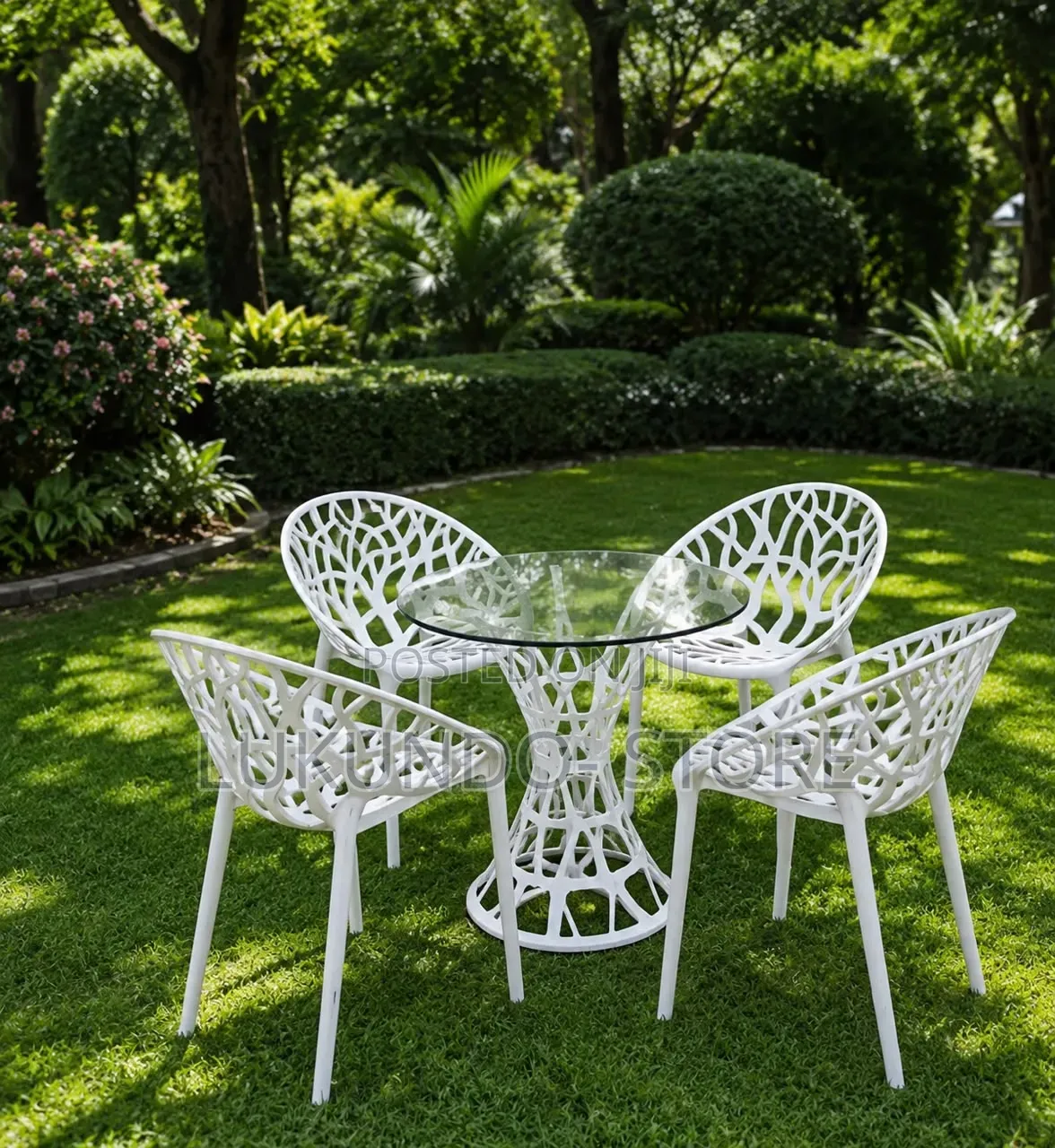 Table With 4 Chairs Simple and Unique