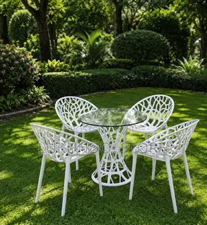 Table With 4 Chairs Simple and Unique