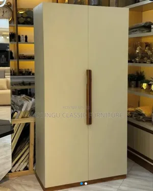 Simple Wardrobe Ina Two Doors Rangi Offcream