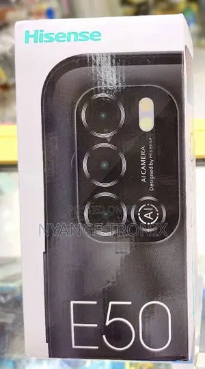 New Hisense E50 64 GB Black