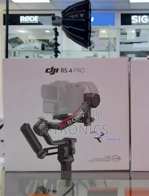 DJI RS 4 Pro Combo, 3-Axis Gimbal Stabilizer for DSLR Cinema Cameras