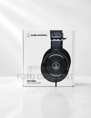 Audio-Technica ATH-M30x Professional Monitor Headphones.