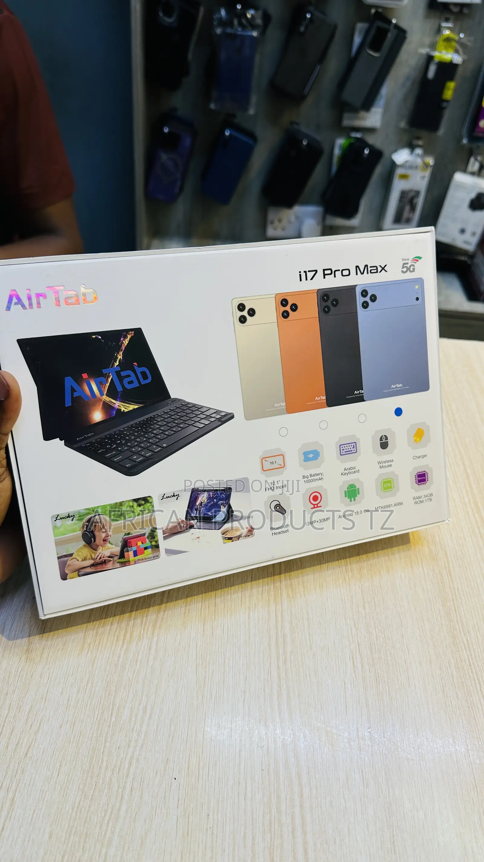 New AirTab i17 Pro Max 1 TB Blue