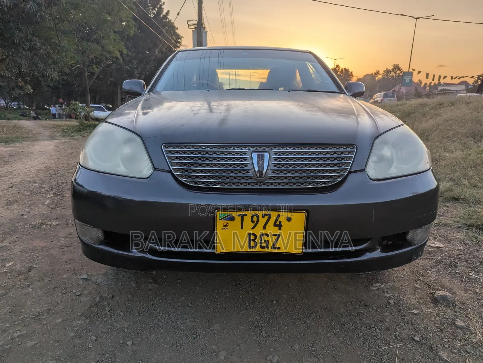 Toyota Mark II 2002 Gray
