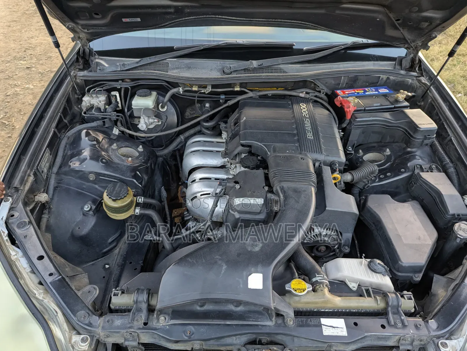 Toyota Mark II 2002 Gray