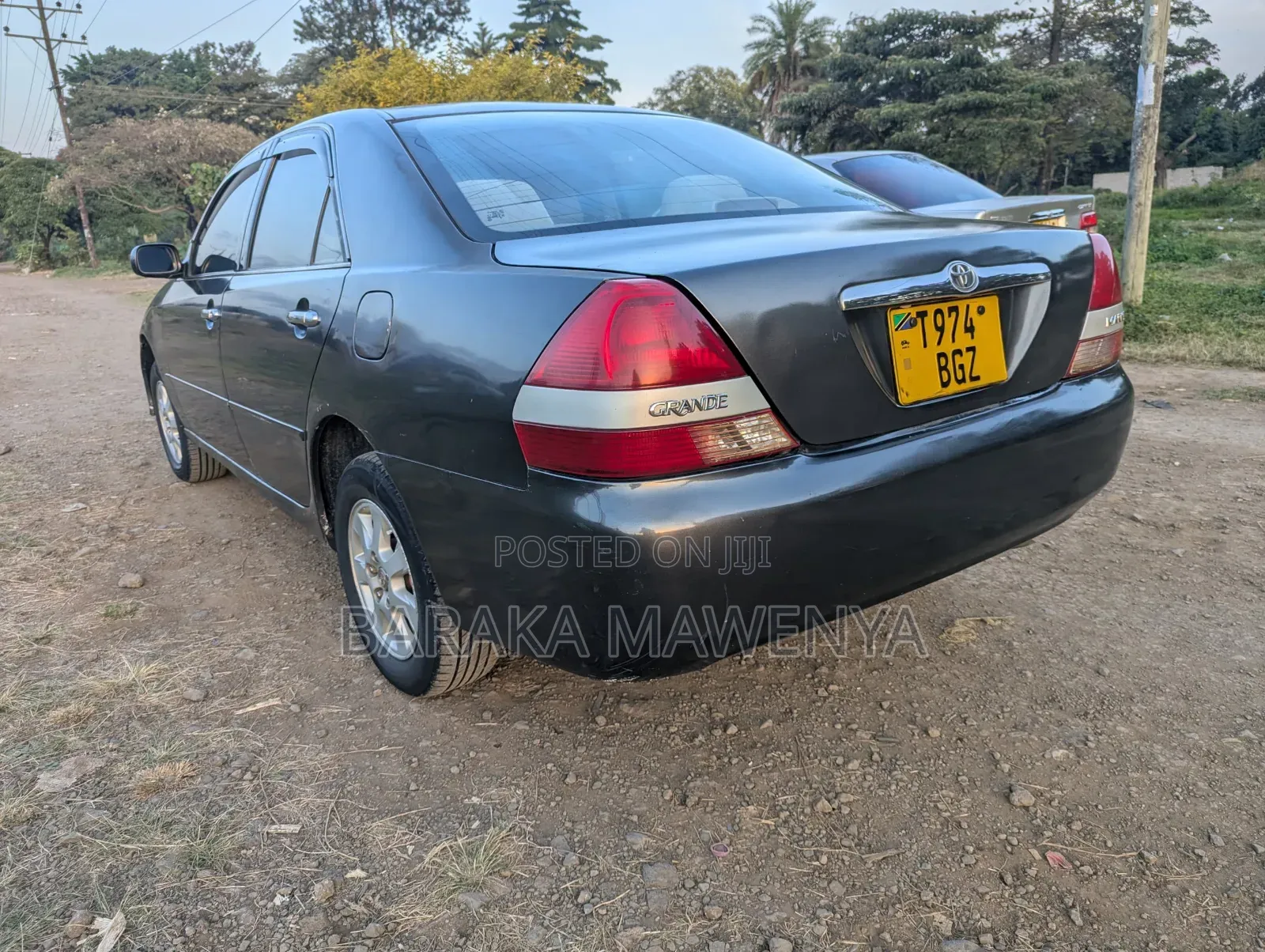 Toyota Mark II 2002 Gray