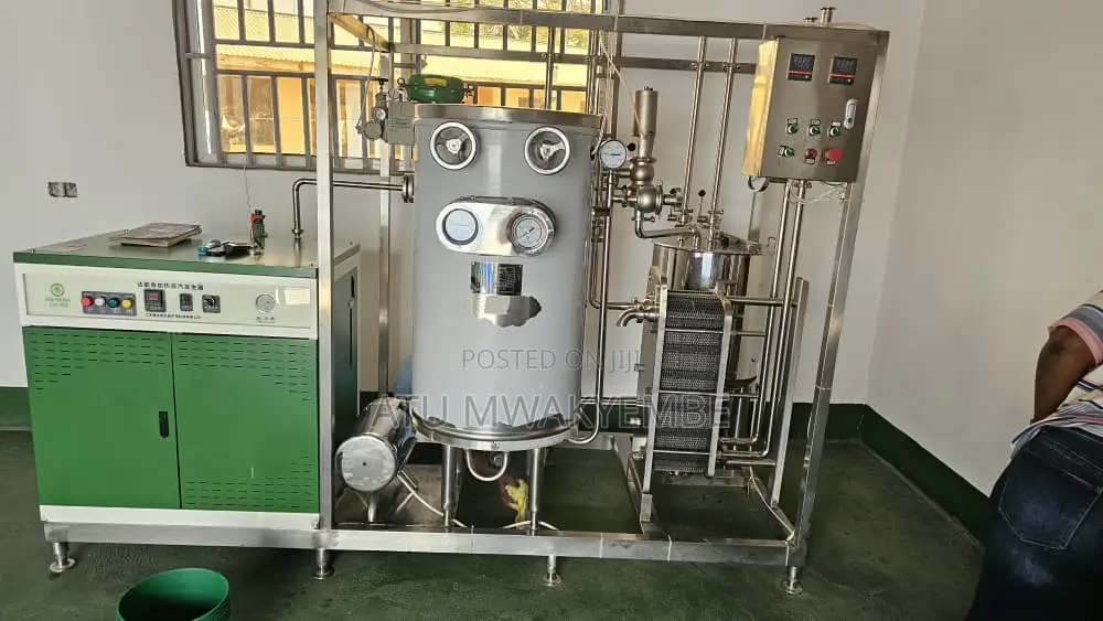 Milk Pasteurizer Machine - Output 1000L\H