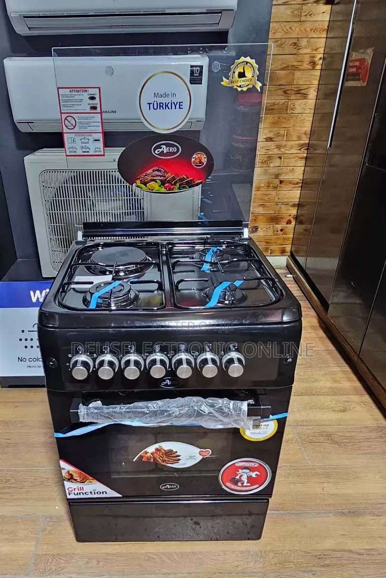 *Aero Cooker* 
 *60*60Plate 3. GAS || 1. Electric
 Oven Electric