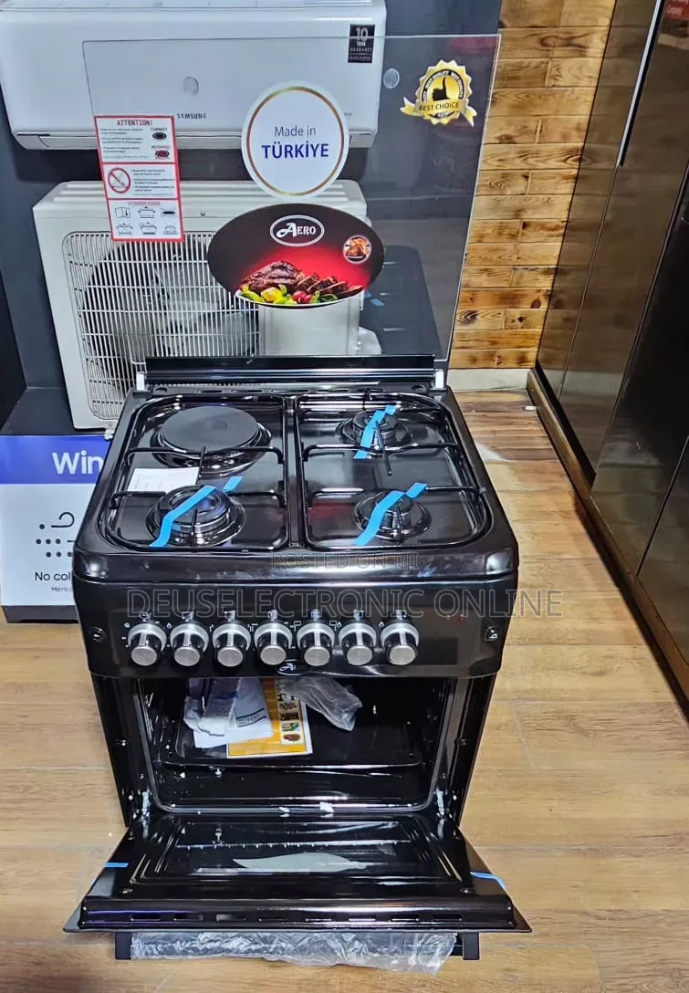 *Aero Cooker* 
 *60*60Plate 3. GAS || 1. Electric
 Oven Electric