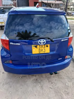 Toyota Ractis 2010 Blue