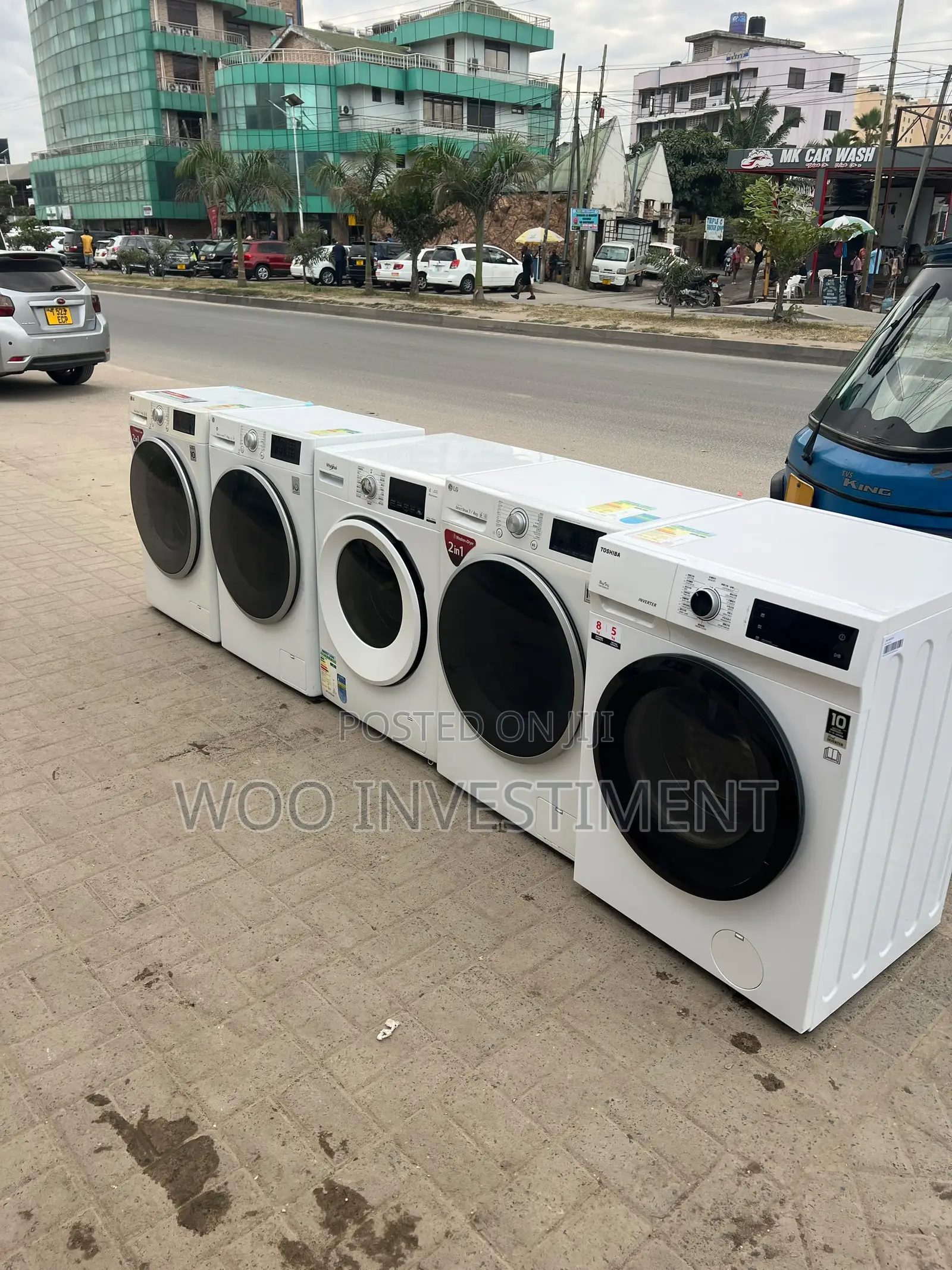 AUTOMATIC WASHING MACHINE Kg 7,8 10 Zinapatikna Clean Sana Used Germn